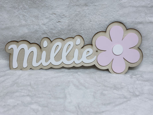 Flower Name Sign