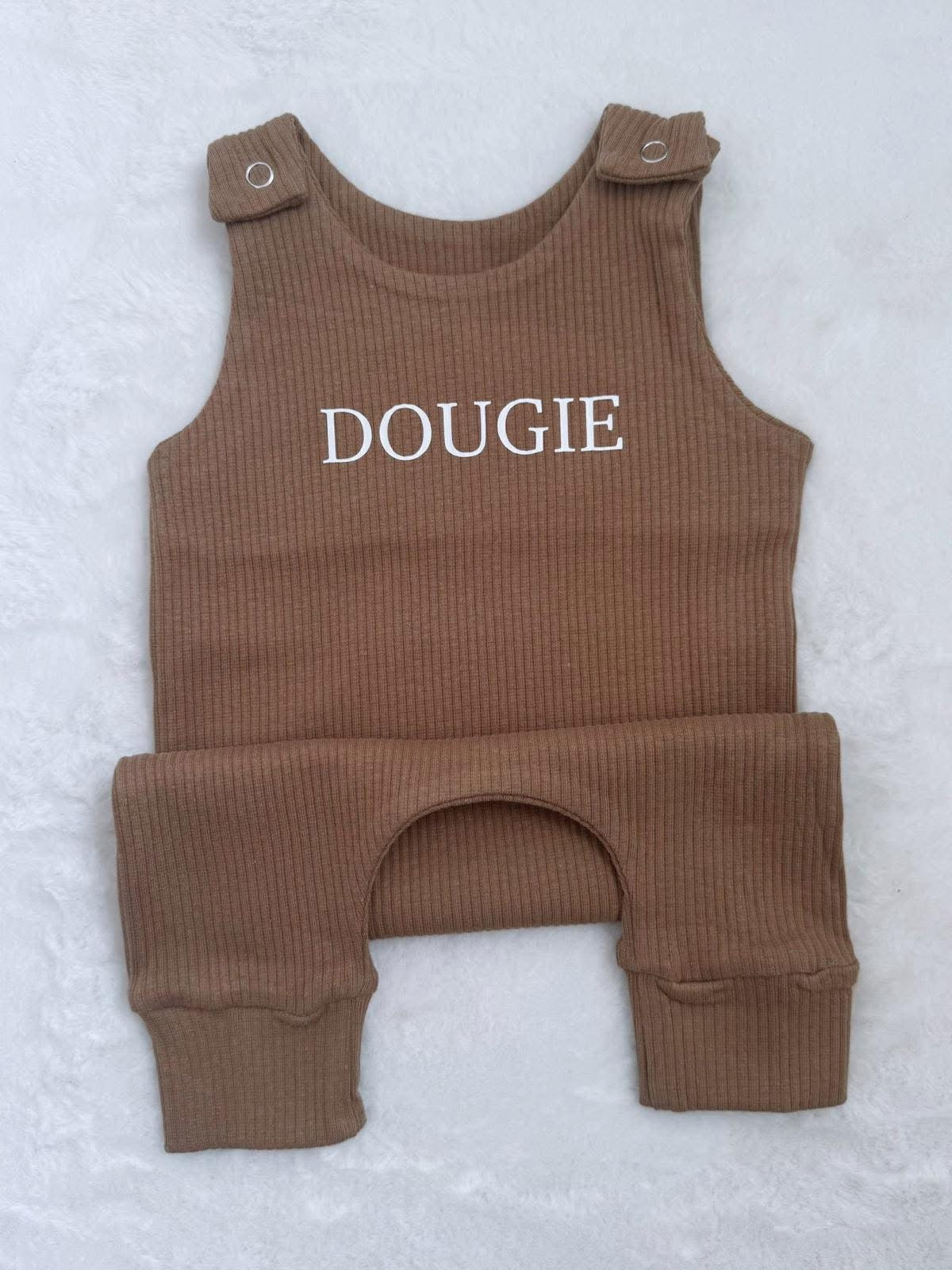 Ribbed Rompers