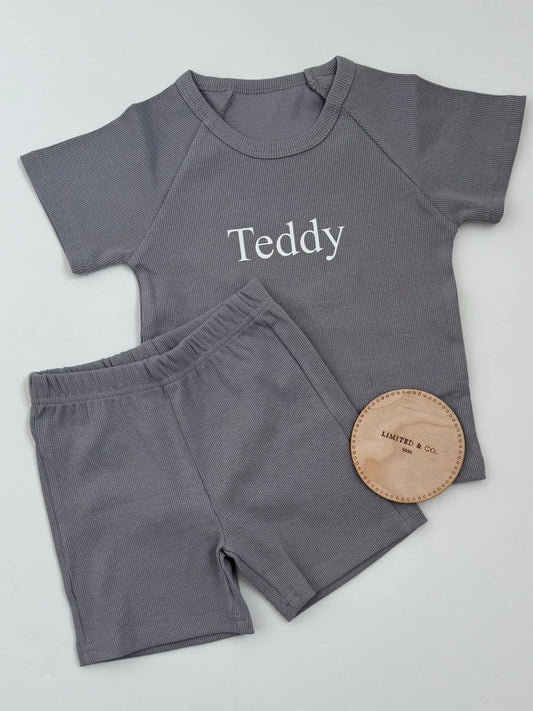 Ribbed Short Sets