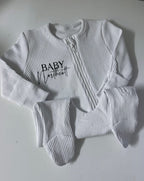 Ribbed Sleepsuit