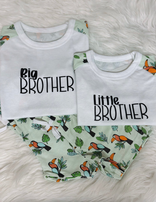 Pattered Short Set