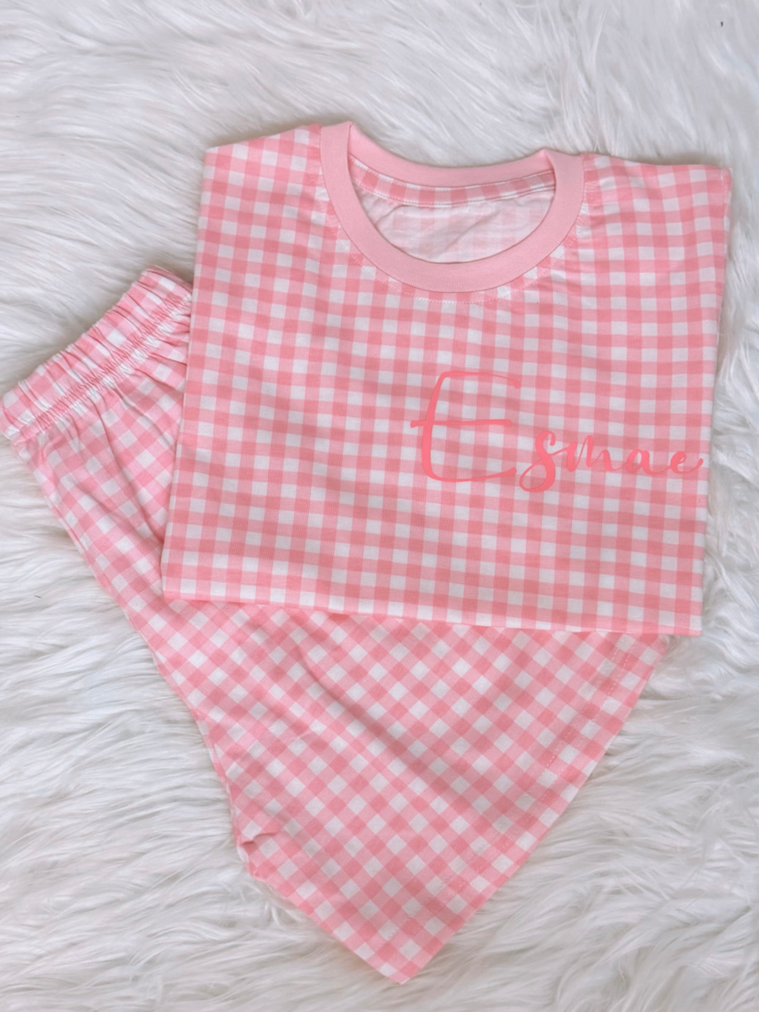 Gingham Short Set